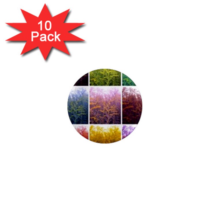 Goldenrod Collage 1  Mini Magnet (10 pack) 