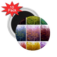 Goldenrod Collage 2 25  Magnets (10 Pack)  by okhismakingart