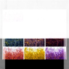 Goldenrod Collage Rectangular Jigsaw Puzzl