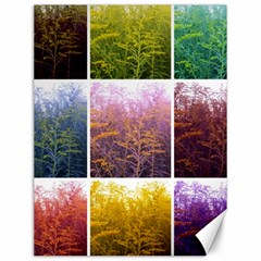 Goldenrod Collage Canvas 12  X 16  by okhismakingart