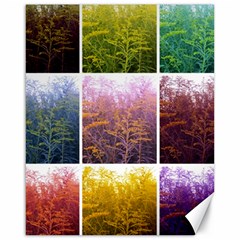 Goldenrod Collage Canvas 16  X 20  by okhismakingart