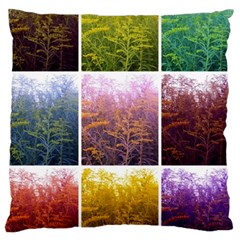 Goldenrod Collage Large Cushion Case (one Side) by okhismakingart