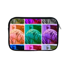 Color Block Queen Annes Lace Collage Apple Ipad Mini Zipper Cases by okhismakingart