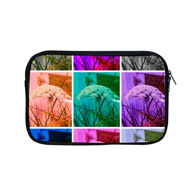 Color Block Queen Annes Lace Collage Apple MacBook Pro 13  Zipper Case