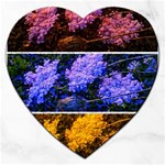 Primary Color Queen Anne s Lace Jigsaw Puzzle (Heart) Front