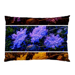 Primary Color Queen Anne s Lace Pillow Case (two Sides) by okhismakingart