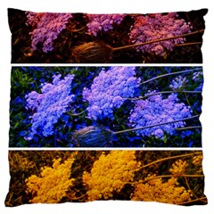 Primary Color Queen Anne s Lace Large Cushion Case (one Side) by okhismakingart