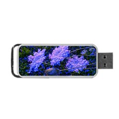 Primary Color Queen Anne s Lace Portable Usb Flash (one Side) by okhismakingart