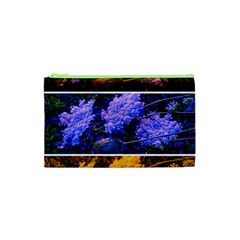 Primary Color Queen Anne s Lace Cosmetic Bag (xs) by okhismakingart