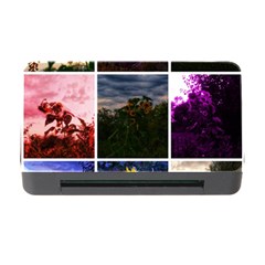 Sunflower Collage Memory Card Reader With Cf by okhismakingart