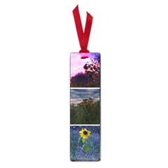 Sunflower Collage Small Book Marks by okhismakingart