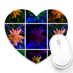 Sumac Collage Heart Mousepads by okhismakingart