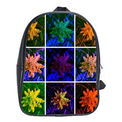 Sumac Collage School Bag (large) by okhismakingart