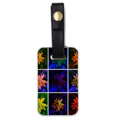 Sumac Collage Luggage Tags (one Side)  by okhismakingart