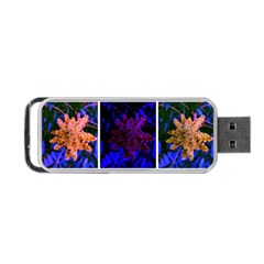 Sumac Collage Portable Usb Flash (one Side) by okhismakingart