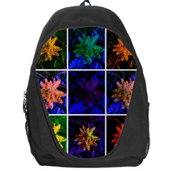 Sumac Collage Backpack Bag by okhismakingart