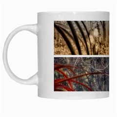 Winter Tulips White Mugs by okhismakingart