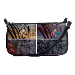 Winter Tulips Shoulder Clutch Bag by okhismakingart