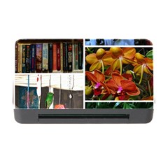 Floral Collage Memory Card Reader With Cf by okhismakingart