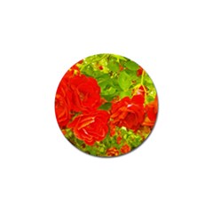 Red Roses Golf Ball Marker (10 pack)