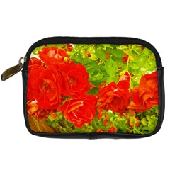 Red Roses Digital Camera Leather Case