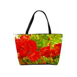 Red Roses Classic Shoulder Handbag Back