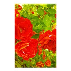 Red Roses Shower Curtain 48  x 72  (Small) 