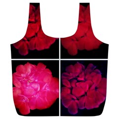 Geranium Collage Full Print Recycle Bag (xl) by okhismakingart