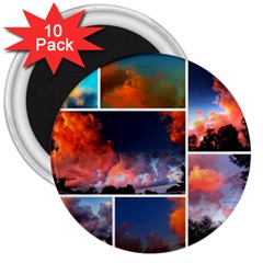 Sunset Collage 3  Magnets (10 Pack)  by okhismakingart