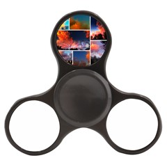 Sunset Collage Finger Spinner by okhismakingart