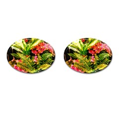 Fern Jungle Cufflinks (oval) by okhismakingart