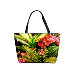 Fern Jungle Classic Shoulder Handbag by okhismakingart