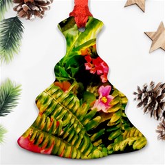 Fern Jungle Ornament (christmas Tree)  by okhismakingart