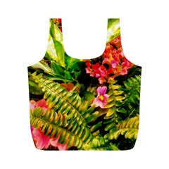 Fern Jungle Full Print Recycle Bag (m) by okhismakingart