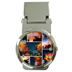 Sunset Collage Ii Money Clip Watches by okhismakingart