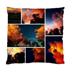 Sunset Collage Ii Standard Cushion Case (two Sides) by okhismakingart