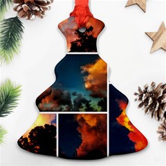 Sunset Collage Ii Ornament (christmas Tree)  by okhismakingart