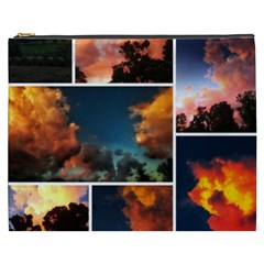 Sunset Collage Ii Cosmetic Bag (xxxl) by okhismakingart