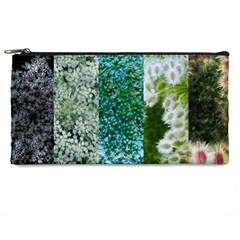 Queen Annes Lace Vertical Slice Collage Pencil Cases by okhismakingart