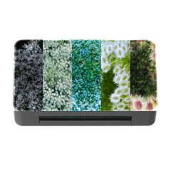 Queen Annes Lace Vertical Slice Collage Memory Card Reader With Cf by okhismakingart