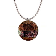 Queen Annes Lace Horizontal Slice Collage 1  Button Necklace by okhismakingart