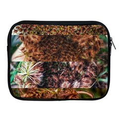 Queen Annes Lace Horizontal Slice Collage Apple Ipad 2/3/4 Zipper Cases by okhismakingart