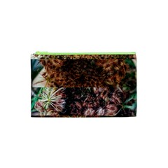 Queen Annes Lace Horizontal Slice Collage Cosmetic Bag (xs) by okhismakingart