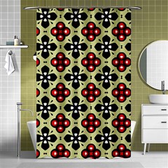 Under The Tiles Shower Curtain 48  X 72  (small)  by WensdaiAmbrose