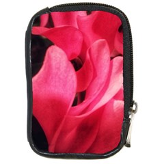 Pink Compact Camera Leather Case by okhismakingart