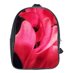 Pink School Bag (xl) by okhismakingart