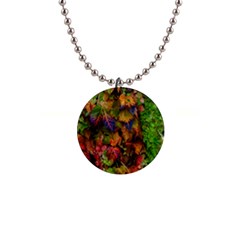 Fall Ivy 1  Button Necklace by okhismakingart