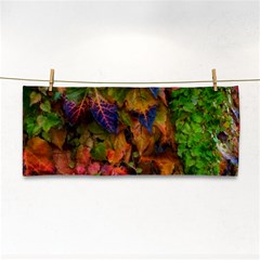 Fall Ivy Hand Towel by okhismakingart