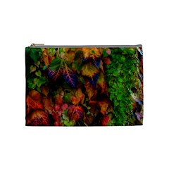 Fall Ivy Cosmetic Bag (medium) by okhismakingart