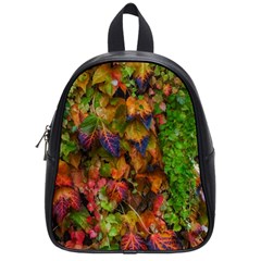 Fall Ivy School Bag (small) by okhismakingart